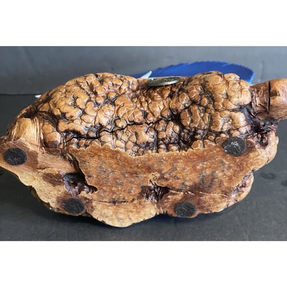 Vintage JOHN PERRY Blue Marlin Swordfish Jumping Out Water Sculpture